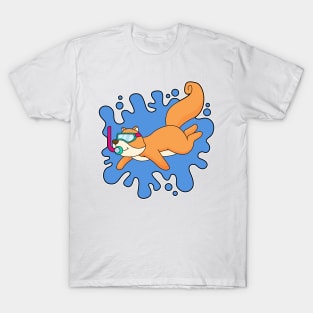 Squirrel Diver Snorkel T-Shirt